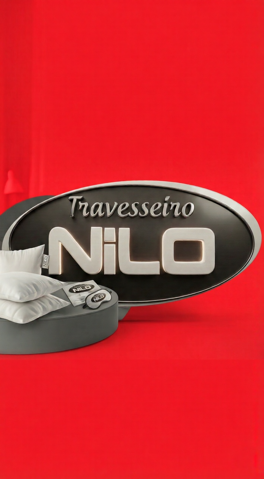 Travesseiros Nilo em um quarto